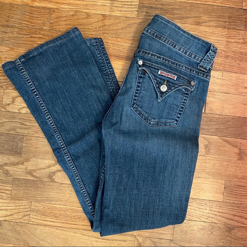 Hudson Signature Mid Rise Bootcut Jeans - Picture 5 of 11